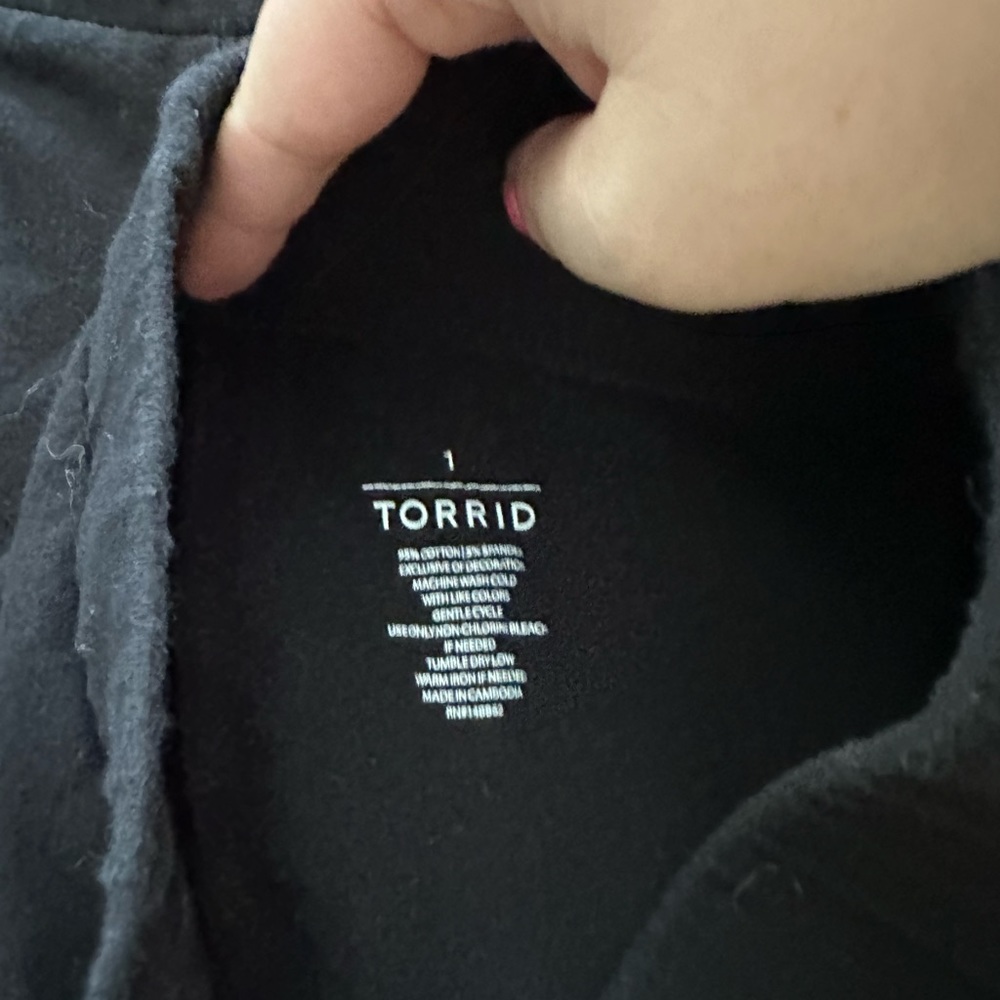 Black Full Length Torrid Leggings